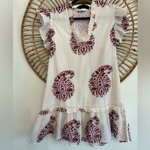 Fitzroy and Willa Paisley Ruffle Dress
